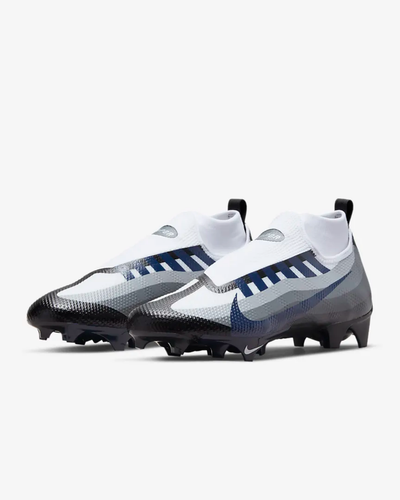 navy nike football cleats