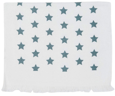 Gästehandtuch Handtuch Baumwolle 40 x 60 cm Sterne Catch a Star Clayre & Eef