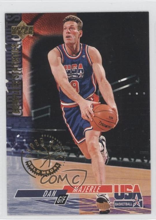 1994 Upper Deck USA Basketball Career Highlights Gold Medal Dan Majerle #36 11pj