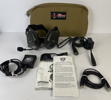 Tci Liberator Ii Tactical Headset With Push To Talk Cable Usb Adapter And More