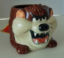 Looney Tunes Tasmanian Devil 3-D Mug by Applause with Tag
