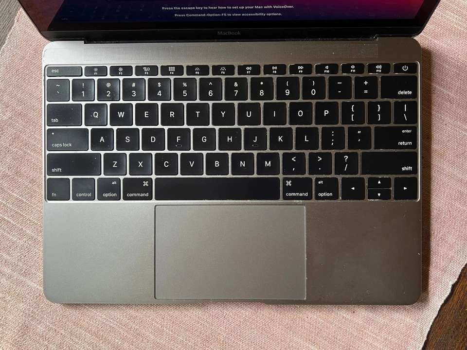Apple MacBook 12 (principios de 2015) 512 GB SSD 8 GB RAM Gris espacial y cubierta de madera Foto 4 de 4