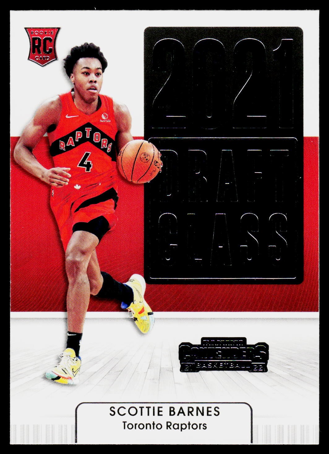 2021-22 Panini Contenders #4 Scottie Barnes 2021 Draft Class