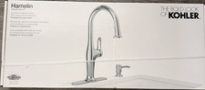 Kohler Hamelin R33446-SD-CP Pull-Down Kitchen Faucet Chrome w/ Soap Dispenser