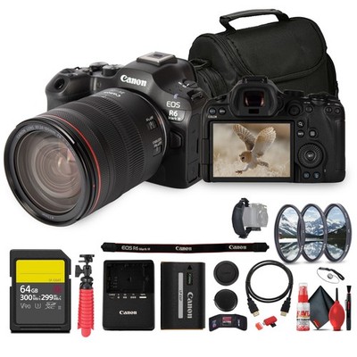 Canon EOS R6 Mark III Mirrorless 32.5MP Full Frame w/ 24-105mm