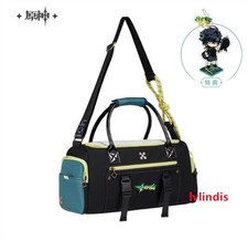 Genshin Impact Kinich Turnfire Hunt Theme Backpack Crossbody Bag Travel Bag Gift