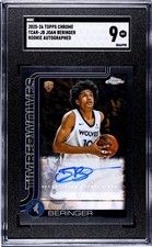 2025-26 Topps Chrome Rookie Autograph #TCAR-JB Joan Beringer RC Auto SGC 9