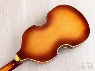 1970s Hofner 500/1L Left-Handed Violin Vintage Beatle Bass '60s