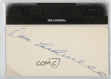 2011 SP Legendary Cuts Black Cut Signatures 15/18 Don Cardwell #NY2-DC Auto z6n