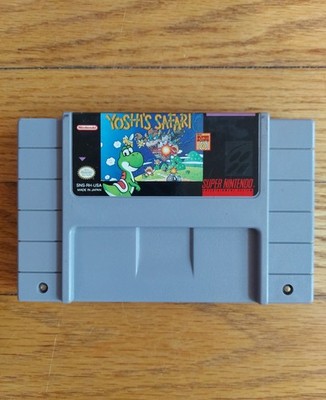 Yoshi's Safari - SNES Game Light Gun Shooter Action, Works Fast Shipping!