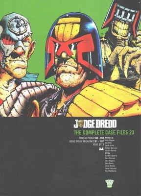 Judge Dredd the Complete Case Files 23, Paperback by Wagner, John, Brand New,...