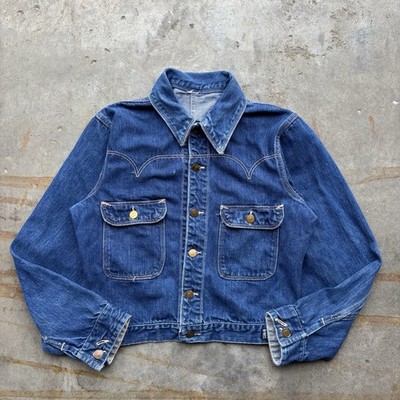 Rare Vintage 50s Key Type Two Denim Jacket Levis Style