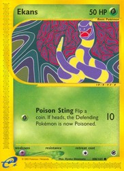 Ekans 108/165 Expedition Base Set Common