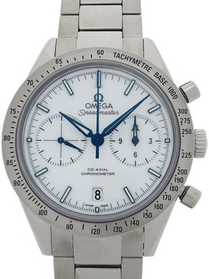 OMEGA Speedmaster 57 Chronograph 33190425104001 White Men's Used Watch #31031