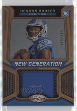 2023 Certified New Generation Jerseys Mirror Bronze 145/349 Hendon Hooker e6p