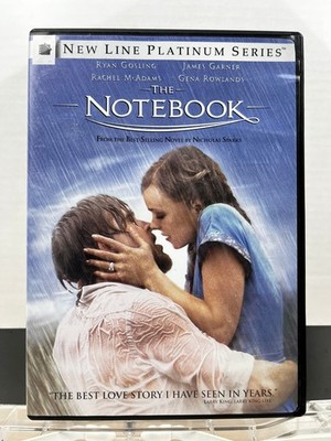 The Notebook DVD 2004 New Line Platinum Ryan Gosling Rachel McAdams
