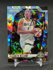 2024 Panini Prizm WNBA Elizabeth Williams Chicago Sky Silver Cracked Ice #24