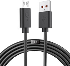 Replacement Micro USB Charger Cord for JBL Clip 3, 2, JBL Flip 4, 3, 2, JBL Char