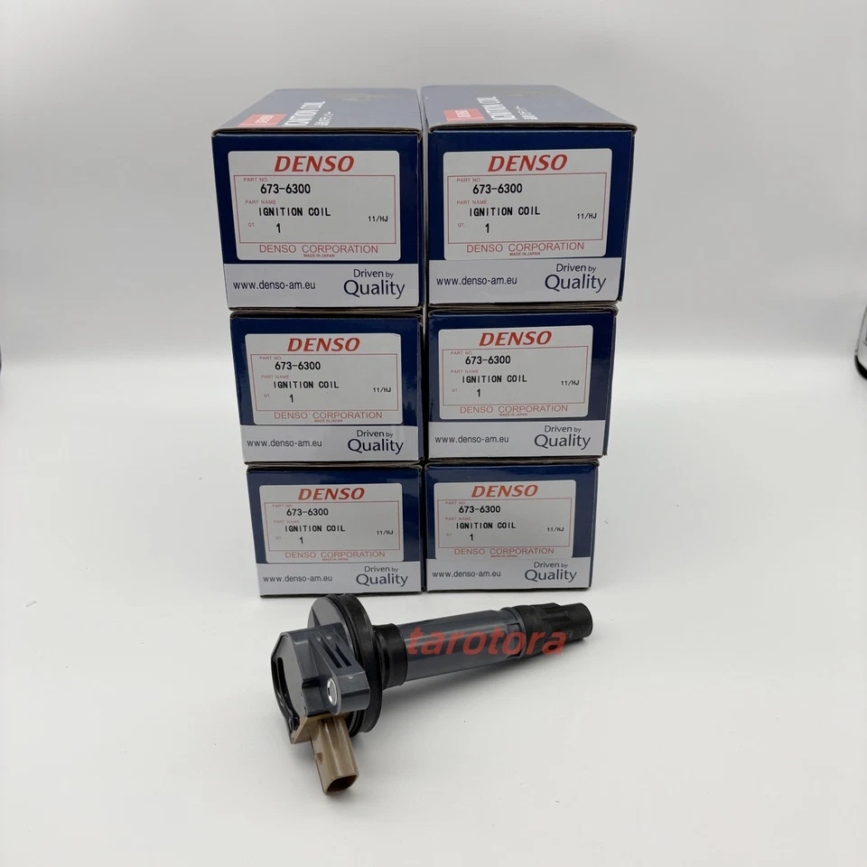 6X Bobina de encendido DENSO UF646 673-6300 para Ford Navigator Explorer F150 DG-549 Foto 3 de 4