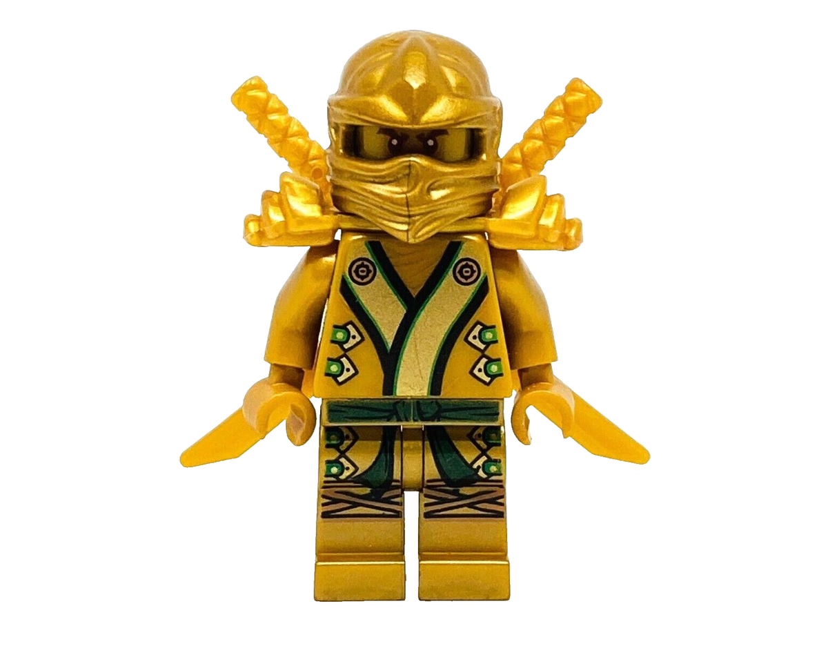 ✨ゴールドフィグ4年生✨ Lego Lloyd Minifigure Golden Ninja Ninjago Final Battle 70505