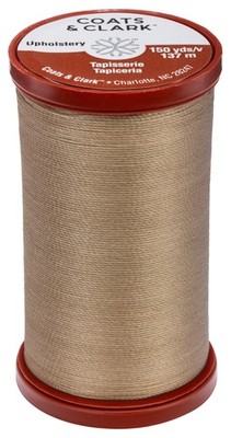 Coats Extra Strong Upholstery Thread 150yd-Buff - 3 Pack