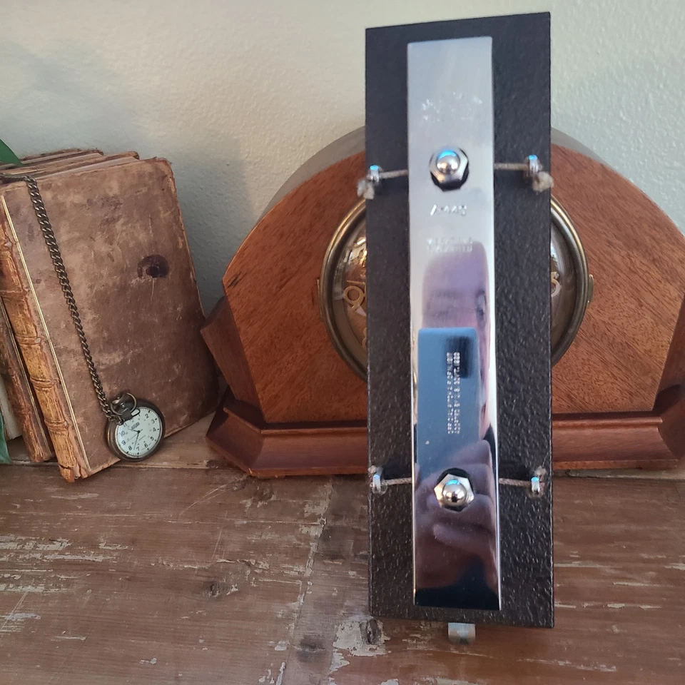 Hermosa barra colgante de afinación/timbre JC Deagan Inc A-440 de colección con caja Foto 3 de 4