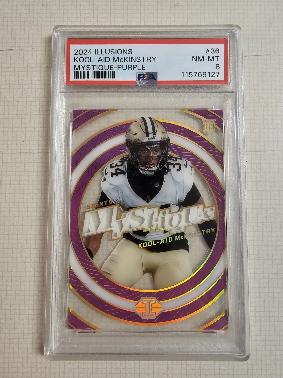 Kool-Aid McKinstry Panini Illusions Mystique #36 Purple