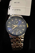 Bulova Men's Two-Tone Multi-Function Dial Watch - 98C132