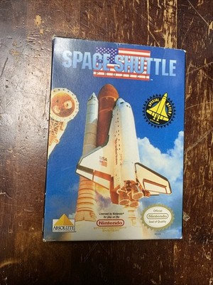 Space Shuttle Project Nintendo NES Original Video Game - CIB