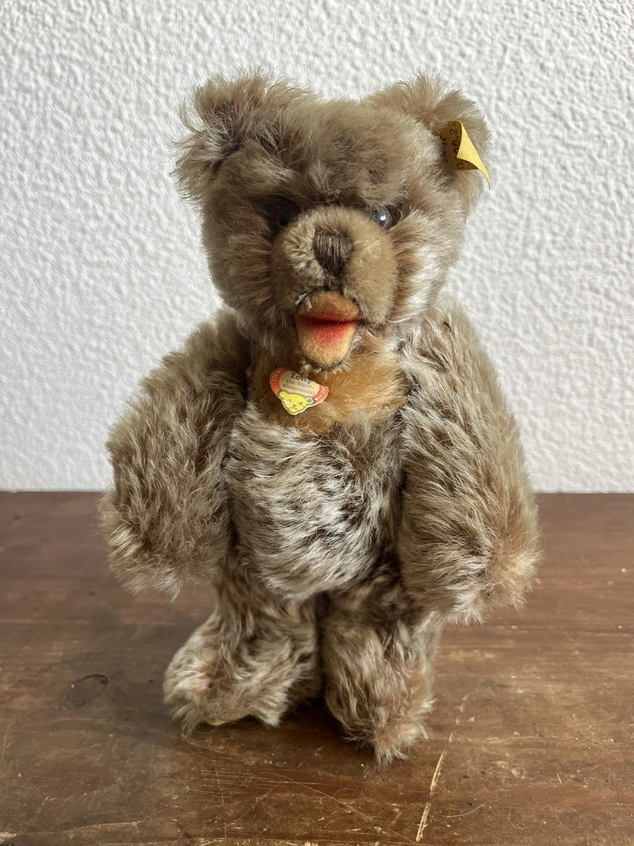 RARE PELUCHE VINTAGE années 1960 Mickey Mouse Walt Disney Productions
