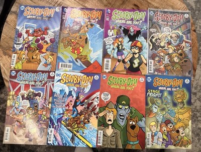 8 DC Scooby-Doo Where Are You Comic Book Lot Issues 45 69 70 71 72 74 76 77