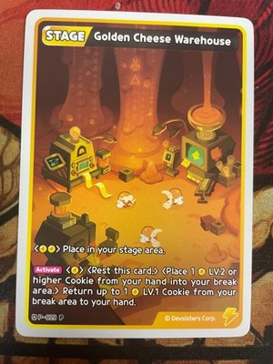 Golden Cheese Warehouse P-028  P Cookie Run Kingdom