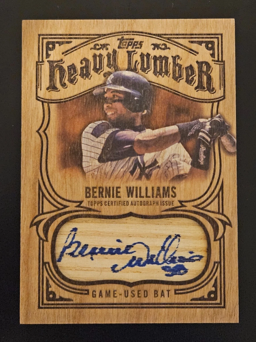 Autograph Bernie Williams Baseball Cards for sale | eBay
