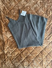 Olive green sweater maxi dress size M NWT 