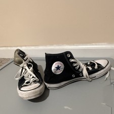 Converse Chuck Taylor All Star High Top Lace-Up Sneakers Black White M9160