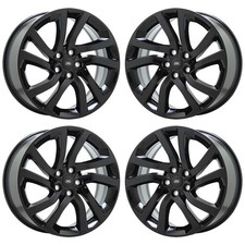 20 Land Rover Discovery Range Rover Gloss Black Wheels Rims Oem 72288 Exchange