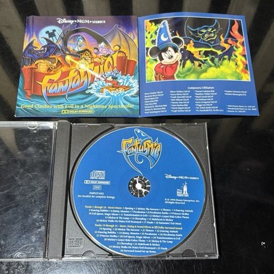 Disney MGM Studios Fantasmic CD 1998 Soundtrack OOP Complete DMPCD1002 90s Retro