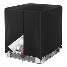 Zipper IBC Tote Cover 275 Gallon for 420D 1000L Outdoor Water Tank Protective...