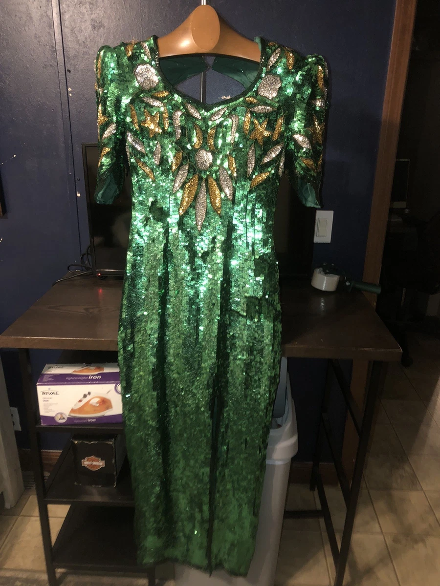 ebay green sequin dress Dark Green Sequined Off-Shoulder Feather Bodycon Mini Dress for Party