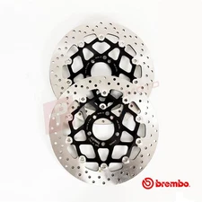 Brembo Floating Front Brake Disc Pair to fit Kawasaki ZXR400 H1-H2 1989-1990
