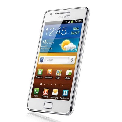 Samsung Galaxy S II i9100 DualCore Smartphone,4,3 Zoll ceramic-white ''gut''