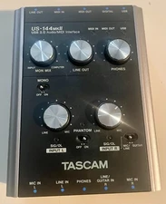 tascam IS-144mkII USB 2.0 audio/midi interface