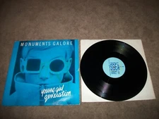 Monuments Galore - Young Girl Generation US  Relapso Escondito 12" EP 1984 - NM 