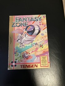 RARE! Fantasy Zone For NES - Complete In Box