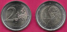 ITALY 2 EURO 2023 UNC 1 YEAR TYPE,150th ANNIVERSARY OF THE DEATH OF ALESSANDRO M