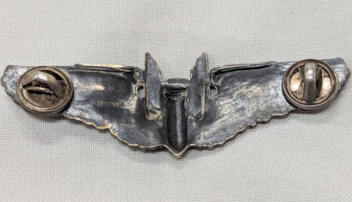 WW2 US Army Air Force Aerial Gunner qualification uniform wings badge - Picture 3 of 5