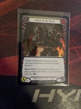 Mark of The Beast (FOIL) Majestic Flesh And Blood Monarch 1st Edition