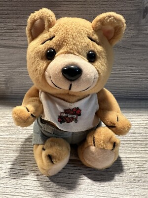 ぬいぐるみ Harley-Davidson Anniversary Bear 2003 2003 Harley Davidson Bear 100th Anniversary Open Road Tour Plush
