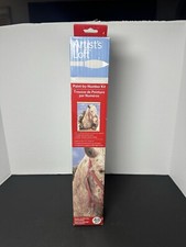 Artist's Loft Paint by Number Kit Horse w/Christmas Wreath 16"x 20" Canvas Art