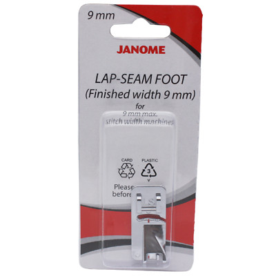 Janome Lap-Seam Foot #202463007 for 9mm Sewing Machines